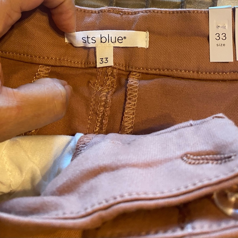 NEW- STS Blue Palmer Trouser High Rise Women's Shorts - Picture 3 of 5